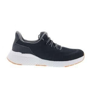 NEW DREW men's echo lifestyle sneakers in black mesh combo
